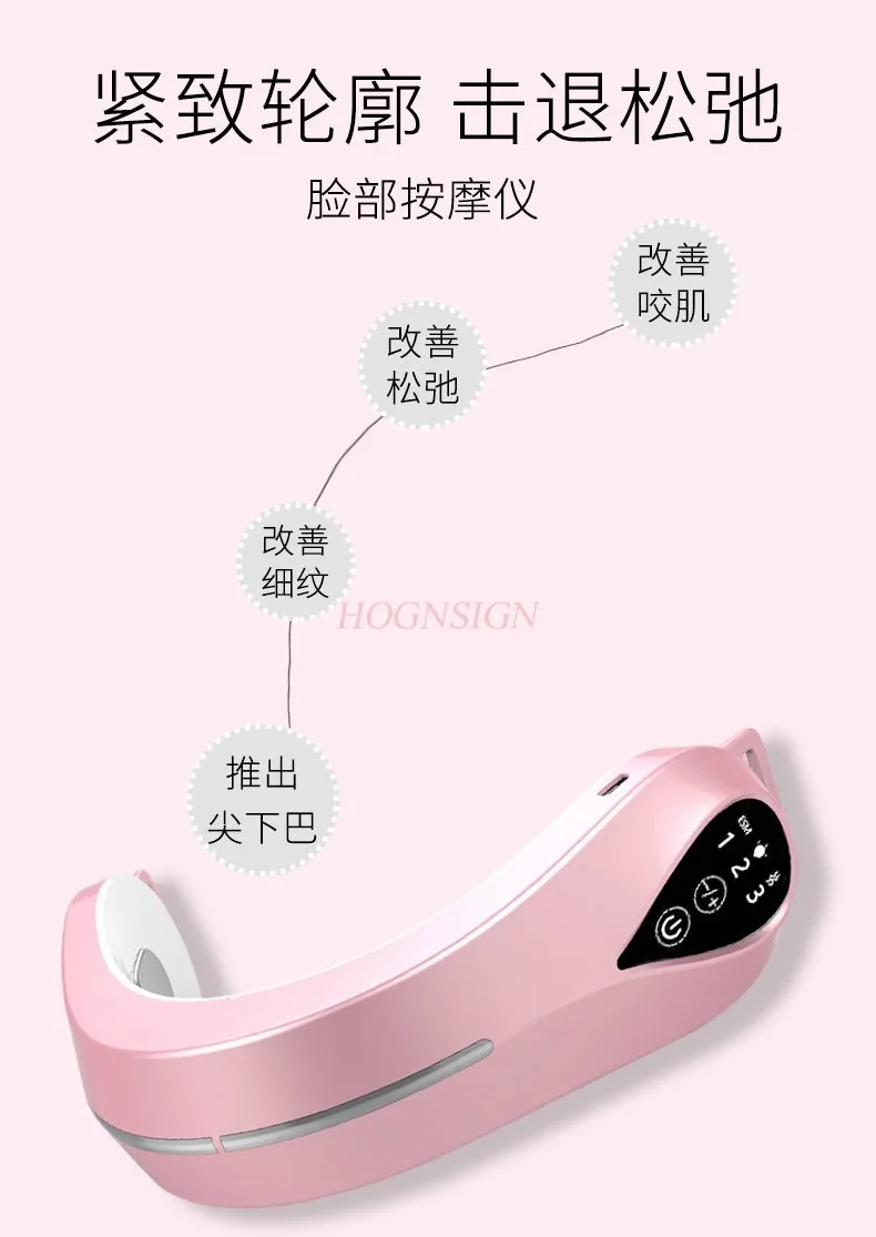 Face slimmer, facial lift and firming, facial massager, and tattoo double chin lift