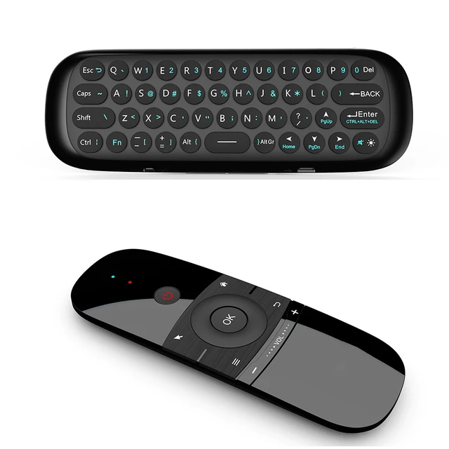 Mini Air Mouse C120 Fly Air Mouse Wireless Keyboard Airmouse For Android TV  Box/PC/TV