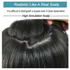 Silk Base Toupee Realistic Men's Wig Lace Hair System Wigs Human Hair Male Hair Prosthesis Asian Wig Man Natural Hair Hairpiece 2