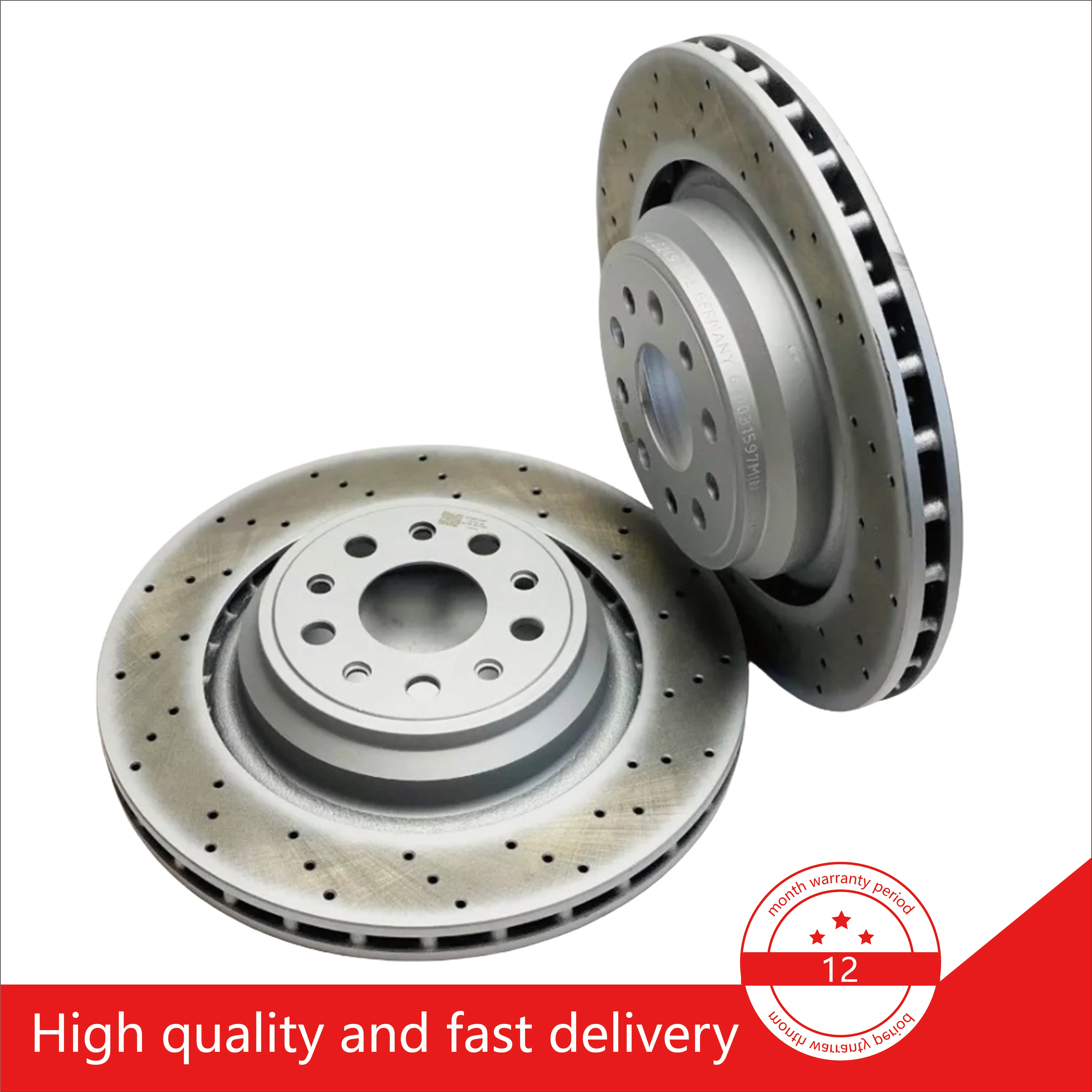 670031597 Rear Brake disc The rear brake disc is suitable for Maserati QUATTROPORTE M156 GHIBLI M157 models 2014- 2pcs