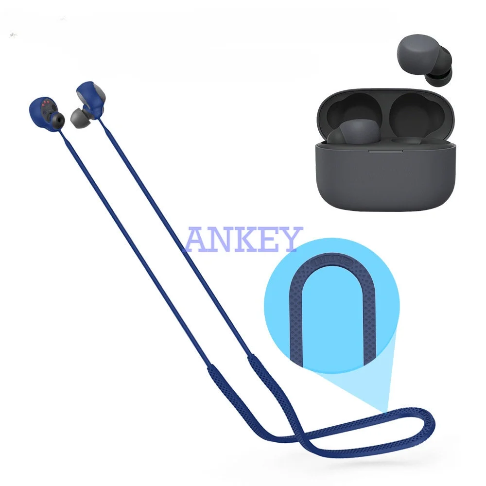 Corda In Silicone Per Sony Linkbuds S Wf-Ls900N Auricolare Bluetooth Auricolari Sportivi Cinturino Anti-Perso Cordino Auricolare Wireless Drop