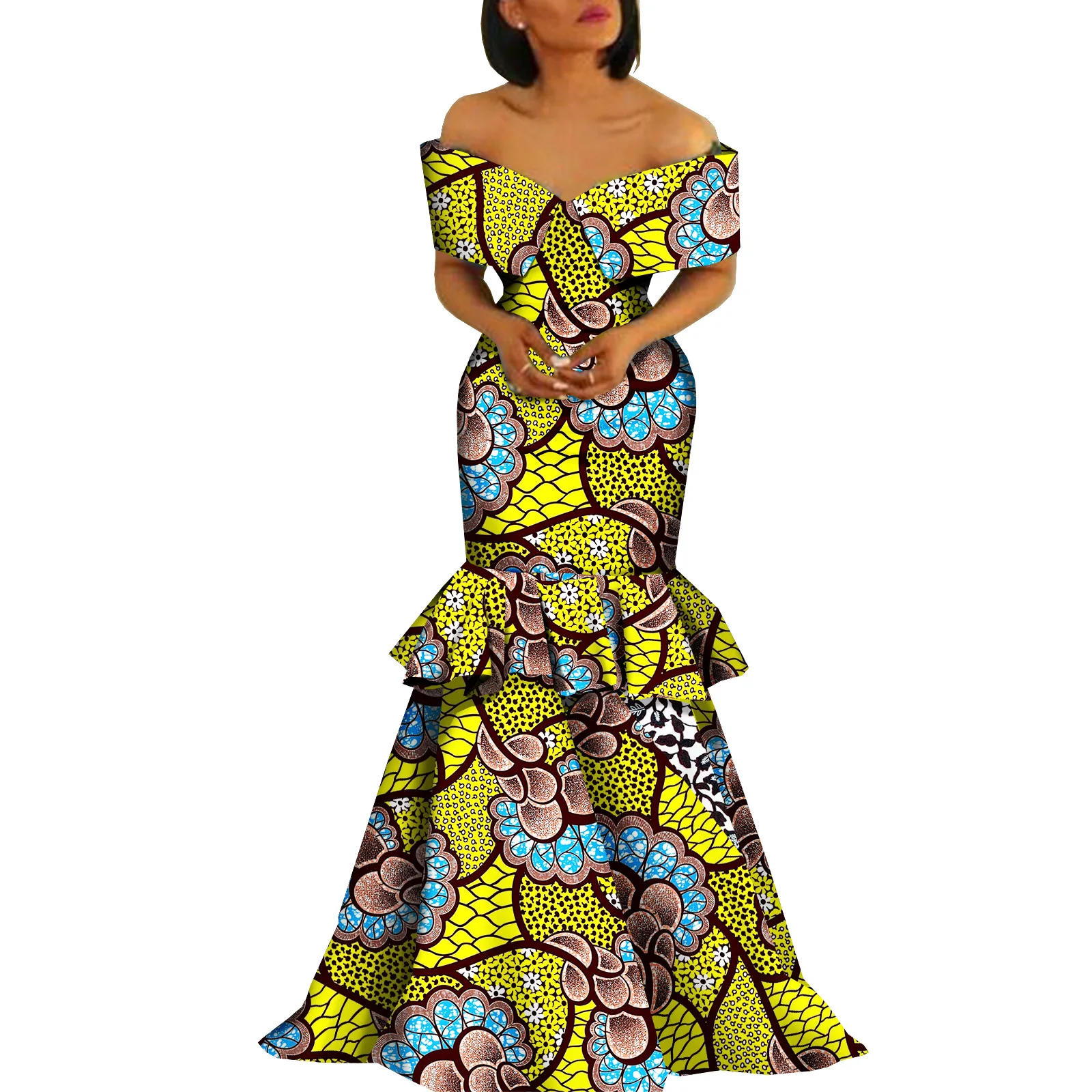 Robe africaine imprimée pour femmes, vêtement de fête, de mariage, élégant, dashiki