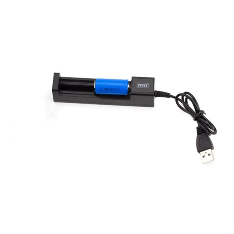Universal 2 slot Battery USB Charger Smart Chargering for Rechargeable Batteries Li-ion 18650 26650 1634014500 Battery charger