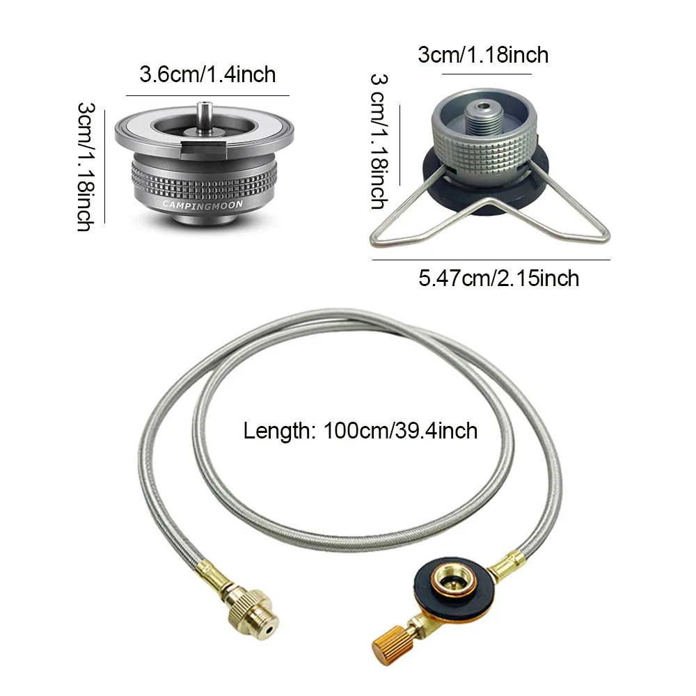 في الهواء الطلق التخييم محول سبليت موقد محول اتصال...