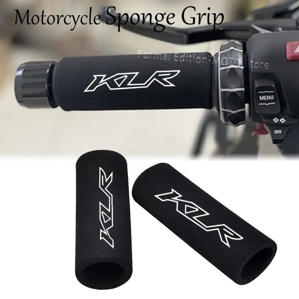 

Sponge Grip Adventure Sports Motorcycle Handlebar Grips Anti Vibration for Kawasaki KLR650 KLR 600 250 Accessories