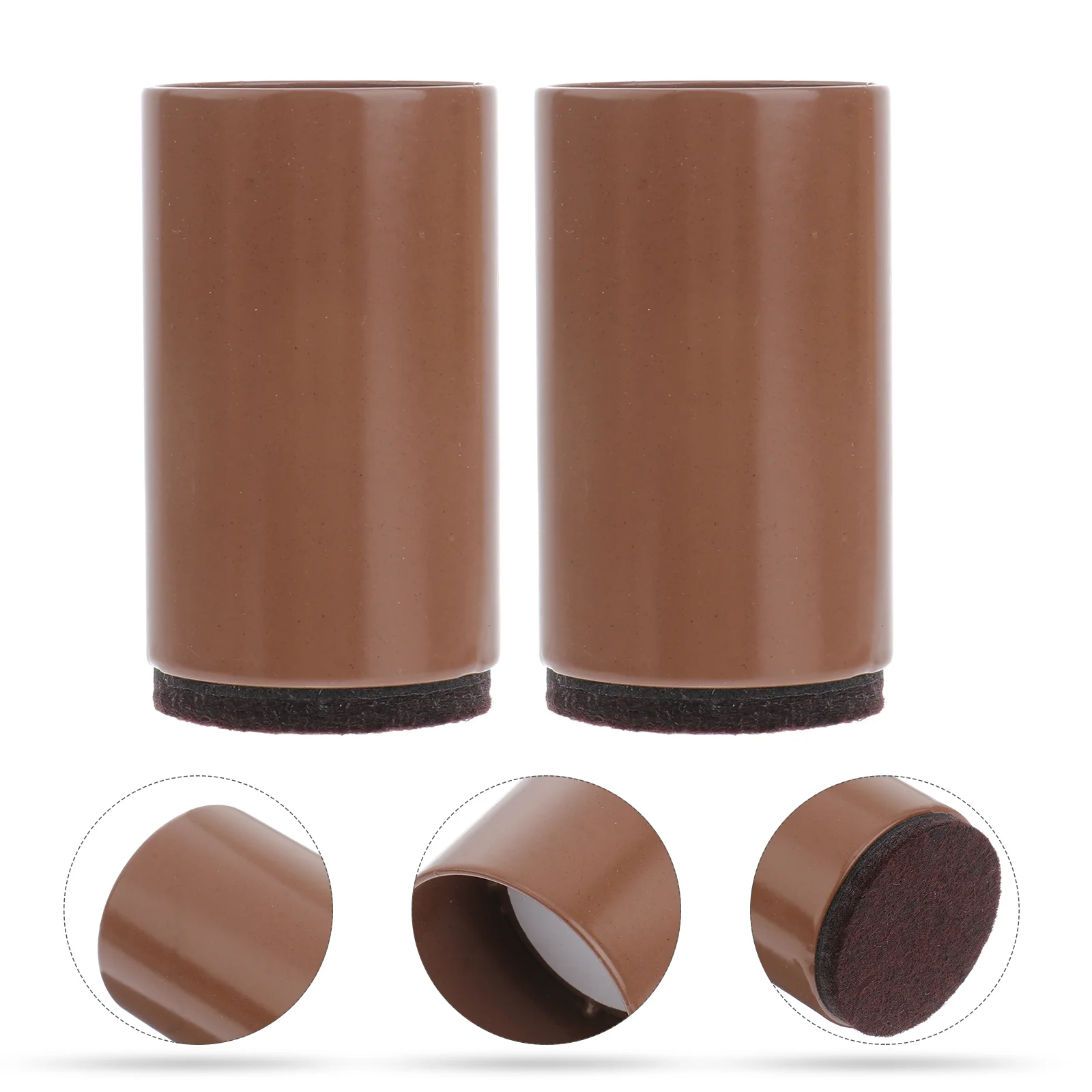 

2 PCS Chair Leg Riser Furniture Riser Floor Protector Anti-Slip Table Feet Cover