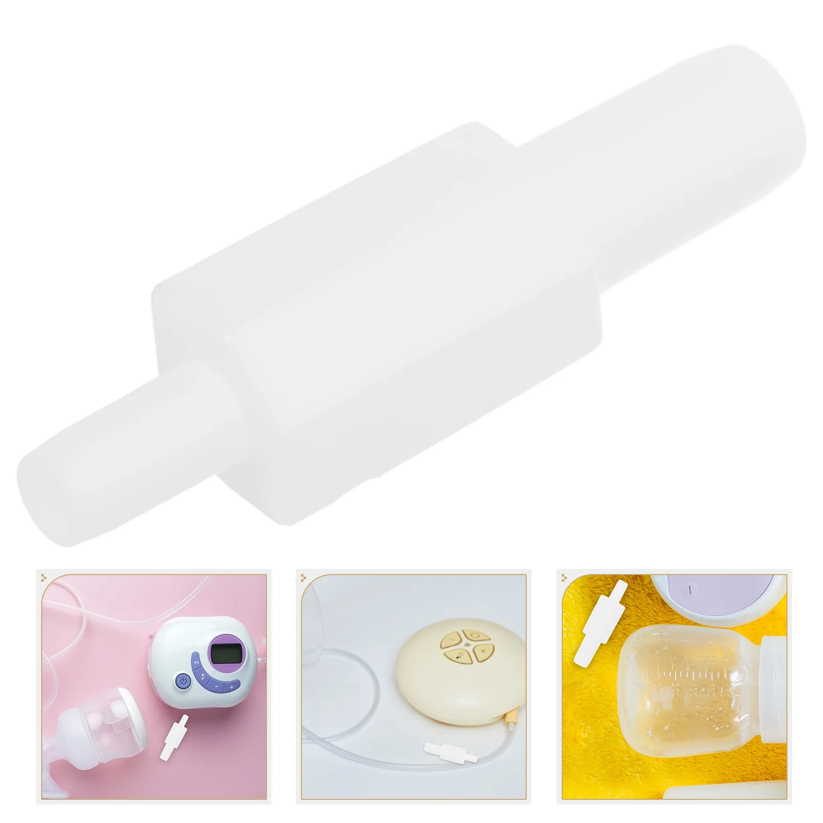 Electric Breast Pumps Hose Fitting Electric Breast Pump Tube Connector portable electric drill pump sinks aquariums pool self priming transfer pumps oil fluid water pump hose clamps connectors set