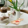 Easter Snack Dessert Tray Rabbit Dish Shaped Wooden Tray Wooden Bread Serving Tray Lovely Fruit Serving Tray Easter party 3