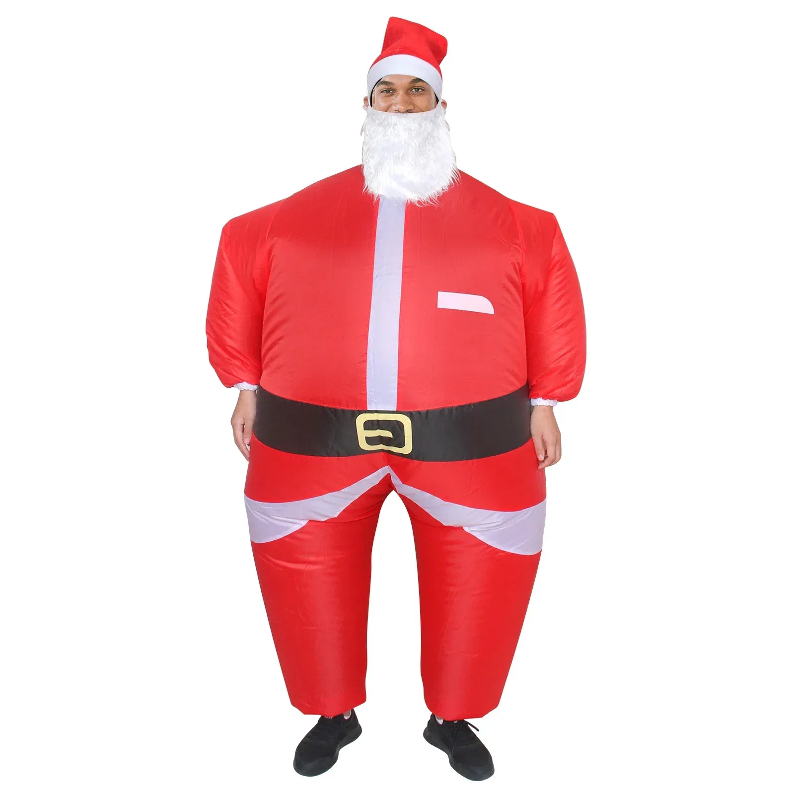 Déguisement Gonflable Père Noël Adulte – Classique – photo 3