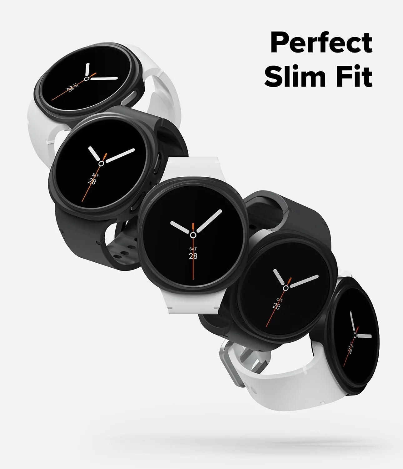 Matte Protective Hard Shell Case for Samsung Galaxy Watch 8 - Hollow Out Design Accessories