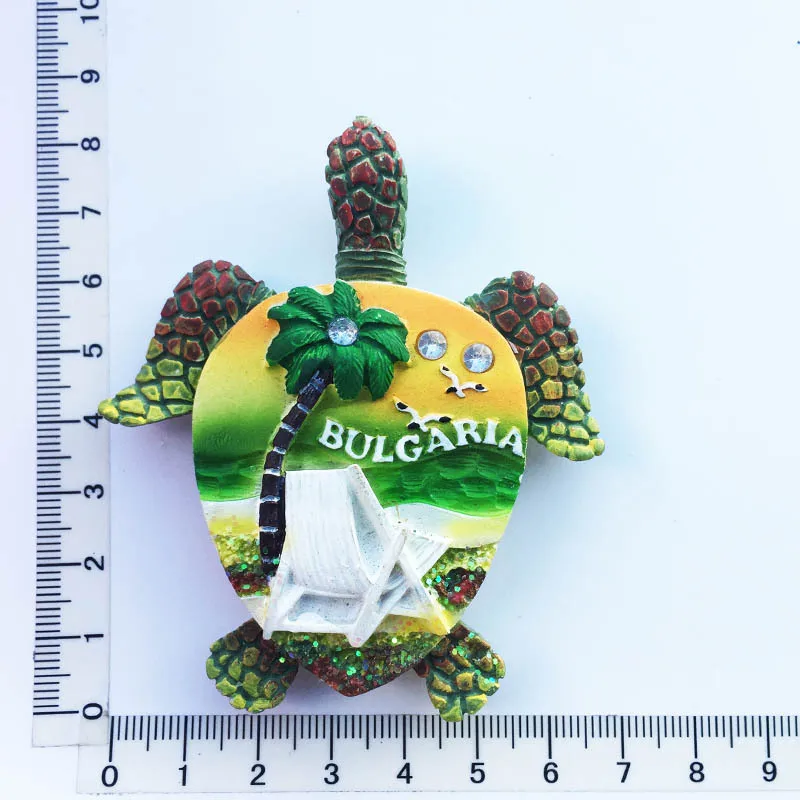 Calamita 3D Sofia Bulgaria - Magnete Da Frigorifero Souvenir Fatto A Mano, Poliresina - 3