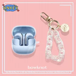 Xiaomi Buds Transparent Protective TPU Earphone Case with Bowknot Design - Xiaomi Buds 5 (Clear Case 2)