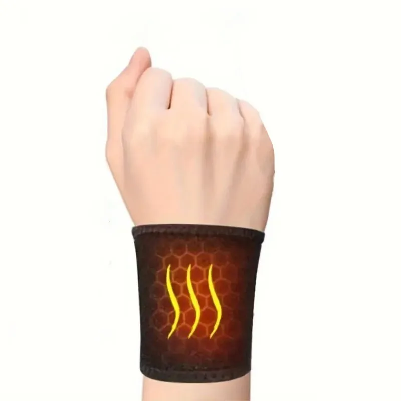 سوار معصم ذاتي التسخين، واقي معصم مغناطيسي، ضغط سا...