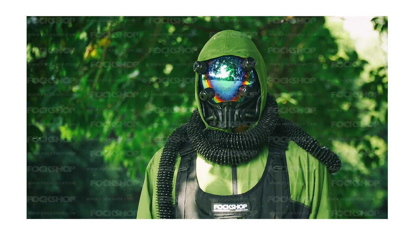 Fockshop 2022 Cybermask futuristic mask dystopian cosplay accessories