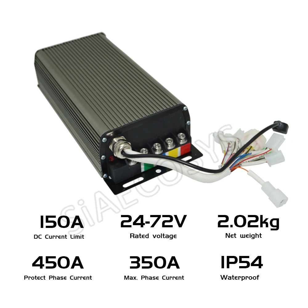 Entsperren Typ Sabvoton Controller SVMC 72150 V2 Für 3KW 72V 150A Elektrische Speichen Hub Fahrrad Motor