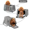 Portable Dog Cat Carrier Bag Pet Puppy Travel Bags Breathable Mesh Small Dog Cat Dogs Outdoor Tent Carrier Outgoing Pets Handbag 2