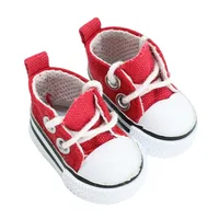 4*3cm/3.8*2.5cm for 17cm Labubu Shoes Hand-made Multiple Styles Canvas Shoes DIY Accessories Dressing Replacement for Labubu 1