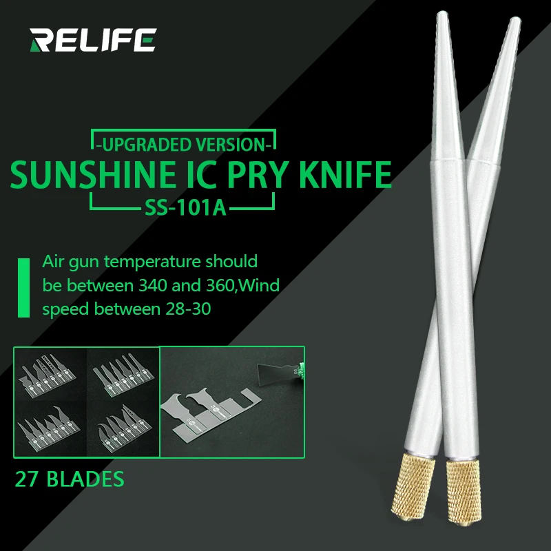 

SUNSHINE SS-101A Mobile Phone Repair IC Pry Knife Repair BGA Chip CPU Blade Multi-function Motherboard Repair and Disassembly