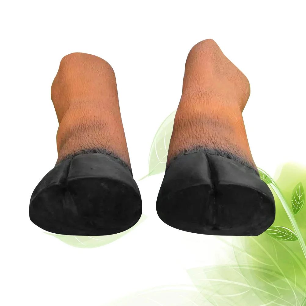 Gloves Halloween Costume Horse Hooves Cosplay Animal Latex Hoof Party Props Novelty Dress Masquerade Hand Cover Up horse hoof gloves