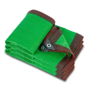 10x10m di Grandi Dimensioni Verde Parasole Rete Racia Pianta Rete di Isolamento termico Arredamento Per La Casa Balcone Cortile Ombra Reti di Protezione Solare 1