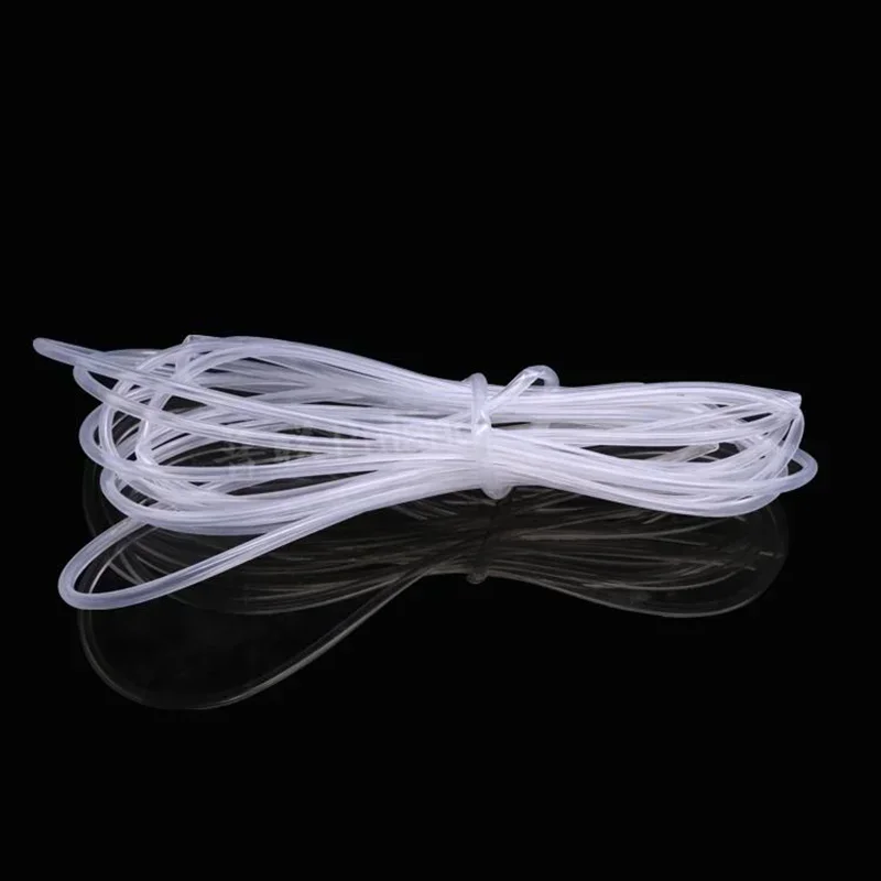 Silicone Tube 5/10M Food Grade Transparent ID 0.5 1 2 3 4 5 6 7 8 9 10 mm OD Flexible Nontoxic Clear soft