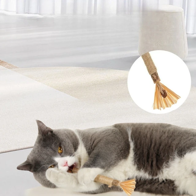 New Cat Toys Teeth Cleaning Bite Prevention Cleaning Teasing Cats Cat Sticks Self Entertainment Pet Supplies Pet Toys Cat Toy 3