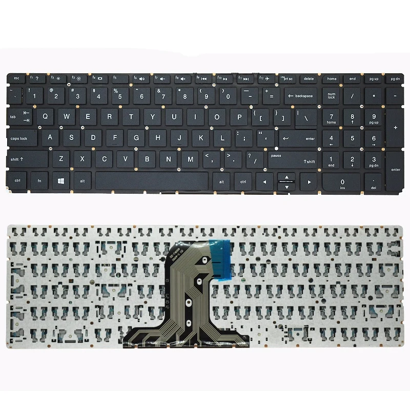 Nuova Tastiera Sostitutiva Per Laptop Compatibile Per Hp Tpn-C125 C126 Hq-Tre 250 G4 255 G4 256 G4