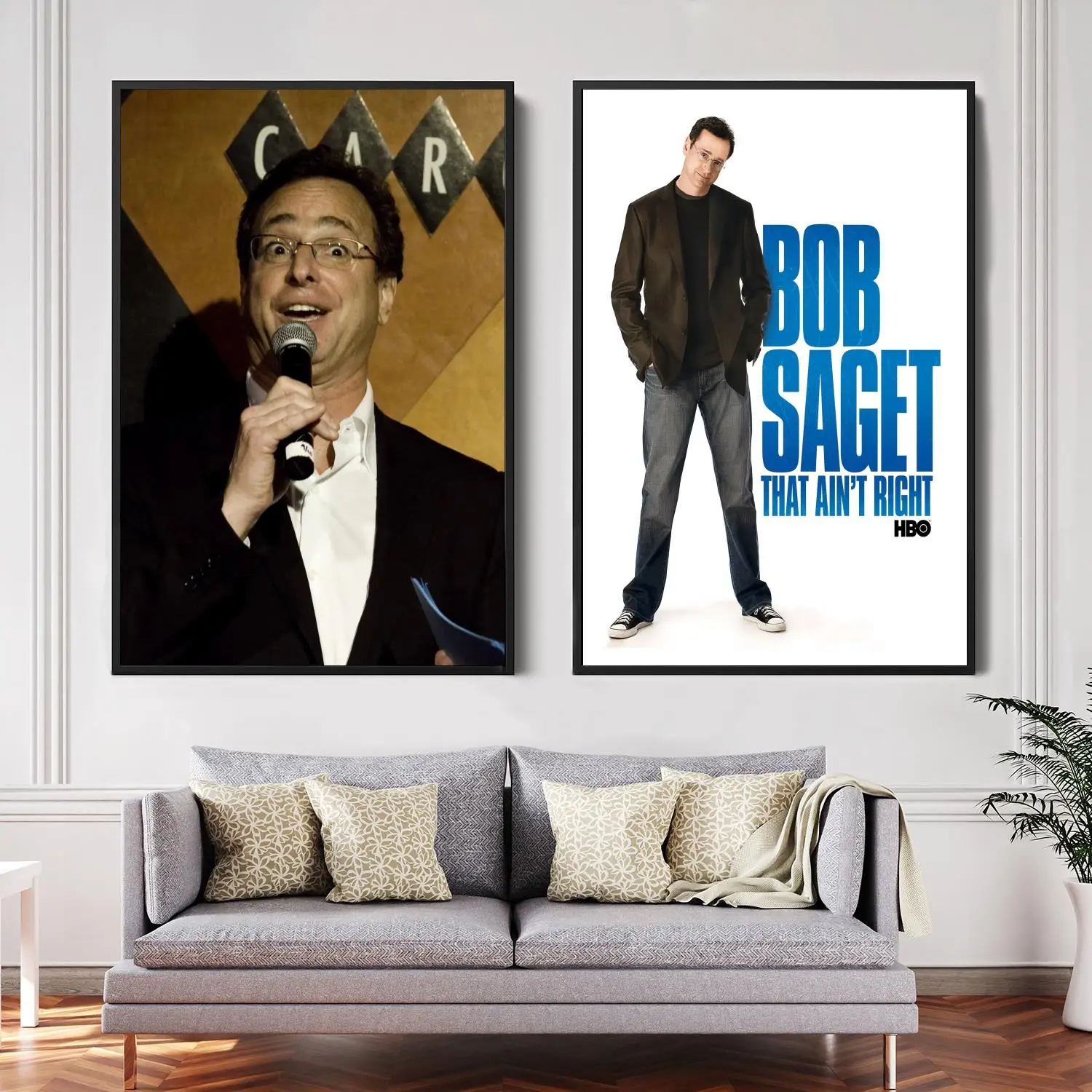 

bob saget Actor Decorative Canvas Posters Room Bar Cafe Decor Gift Print Art Wall Paintings