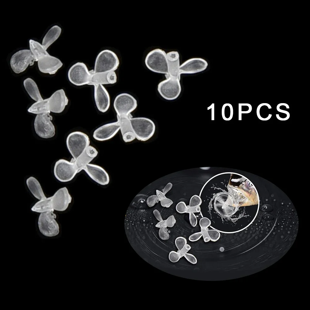 

High Quality Hot Practical Durable Bait Propeller Plastic 10pcs For Electric Lure Multi-section Sporting Swimbait