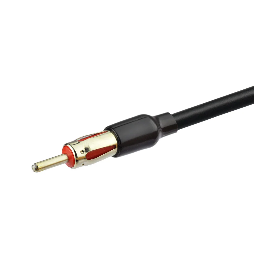 Superbat BNC Plug AM/FM Male Car Radio Antenna Connector Adapter Coaxial Extension Cable RG58 12 Inch 30cm