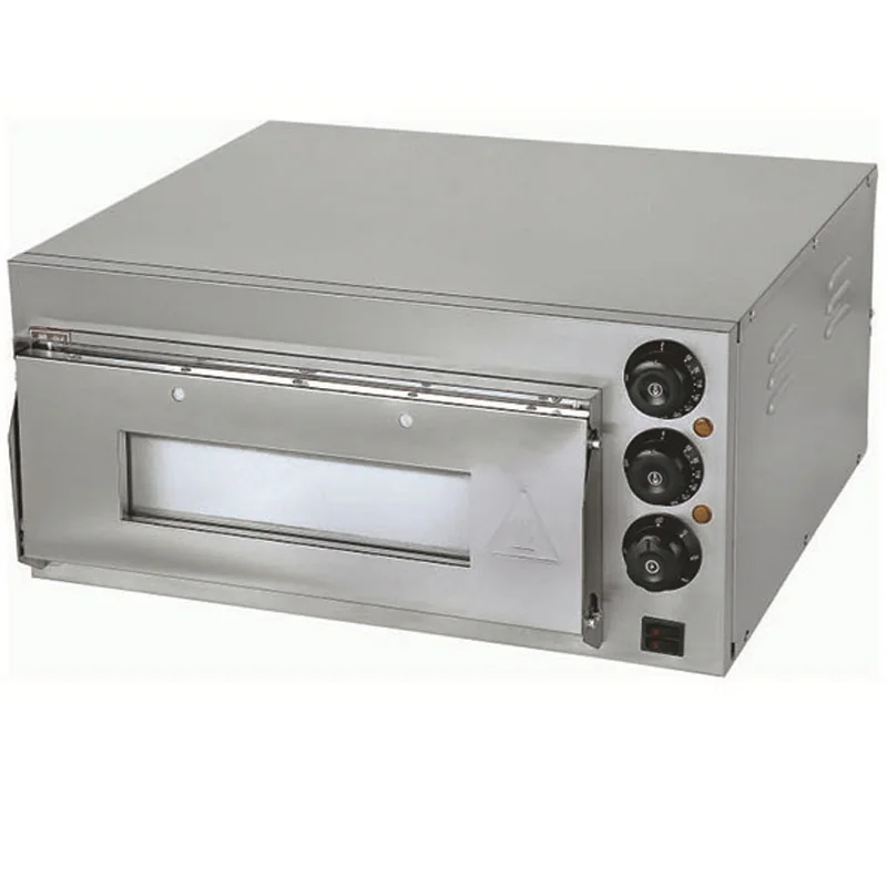 EB-1/2 Electric Pizza Kitchen Food Processor Double Layer Baker Machine Home Appliance Stainless Steel Cuisine Commercial Oven 4