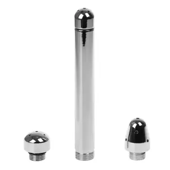 Stainless Steel Metal Cleaning Butt Plugs Tap Anal Dilator Cleaner Bidet Faucets Rushed Enema Shower Head Bidet Faucet for Anal 3