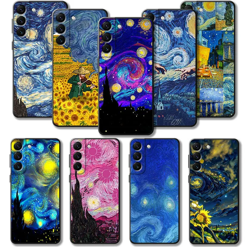 Van Gogh Night Starry Sky Art Case For Samsung Galaxy S23 S22 S21 S20 van-gogh-night-starry-sky-art-case-for-samsung-galaxy-s23-s22-s21-s20