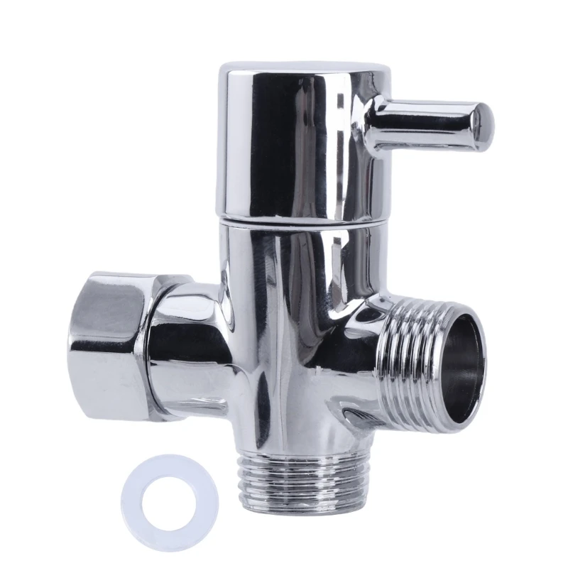 Easy to Use 3 Way Shower Switches Multifunctional 3 Way Shower Connectors Simple & Effective 3 Way Diversions Valves Dropship