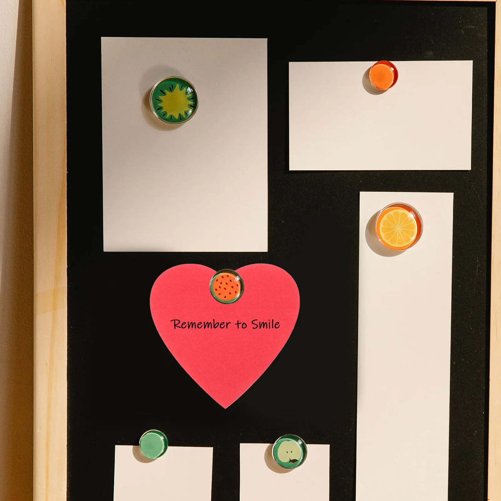 5pcs 100 Sheets Heart Shaped Message NoteMorandi Sticky Notes Self-Adhesive Memo Pad Index Stickers School Office Stationery 5
