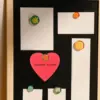 5pcs 100 Sheets Heart Shaped Message NoteMorandi Sticky Notes Self-Adhesive Memo Pad Index Stickers School Office Stationery 5