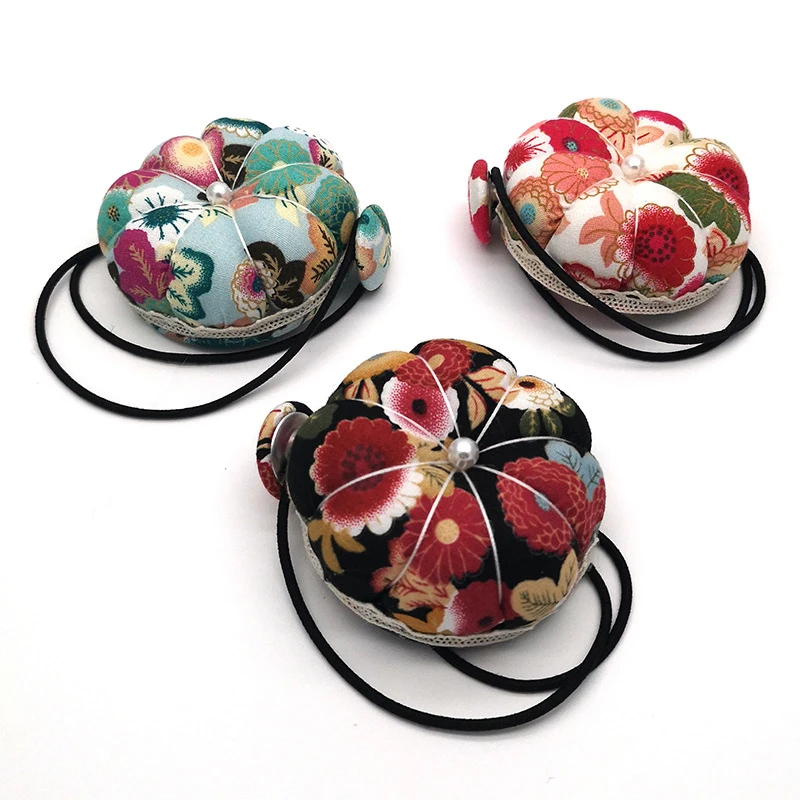 Mini Round Wrist Sewing Pin Cushion Multi-purpose Pincushion DIY Sewing Machine Hand Hanging Pin Holder Ball Alfileres Para Cost