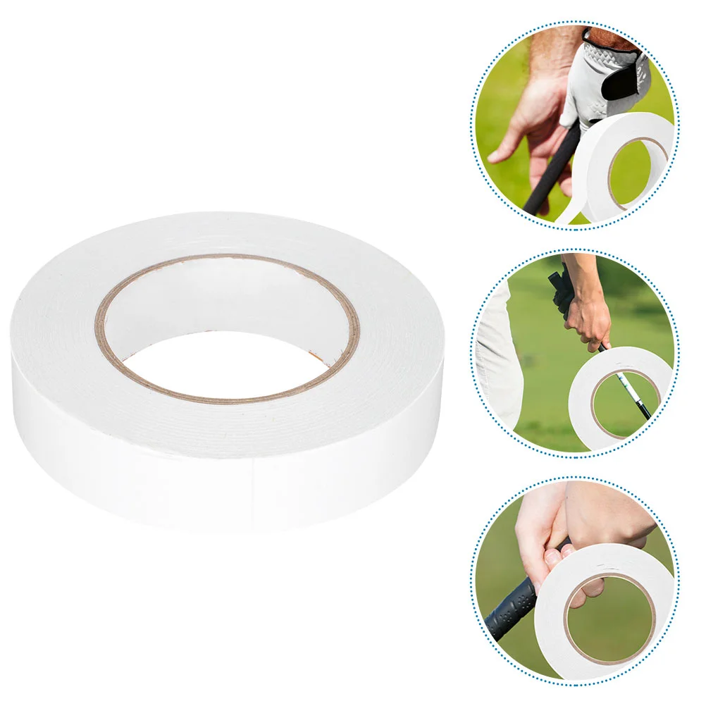 

Golfs Sports Tape Grip Glue Double Sided Office Supplies Accessories (18mm 140g) Nail Sticker Club White Paper