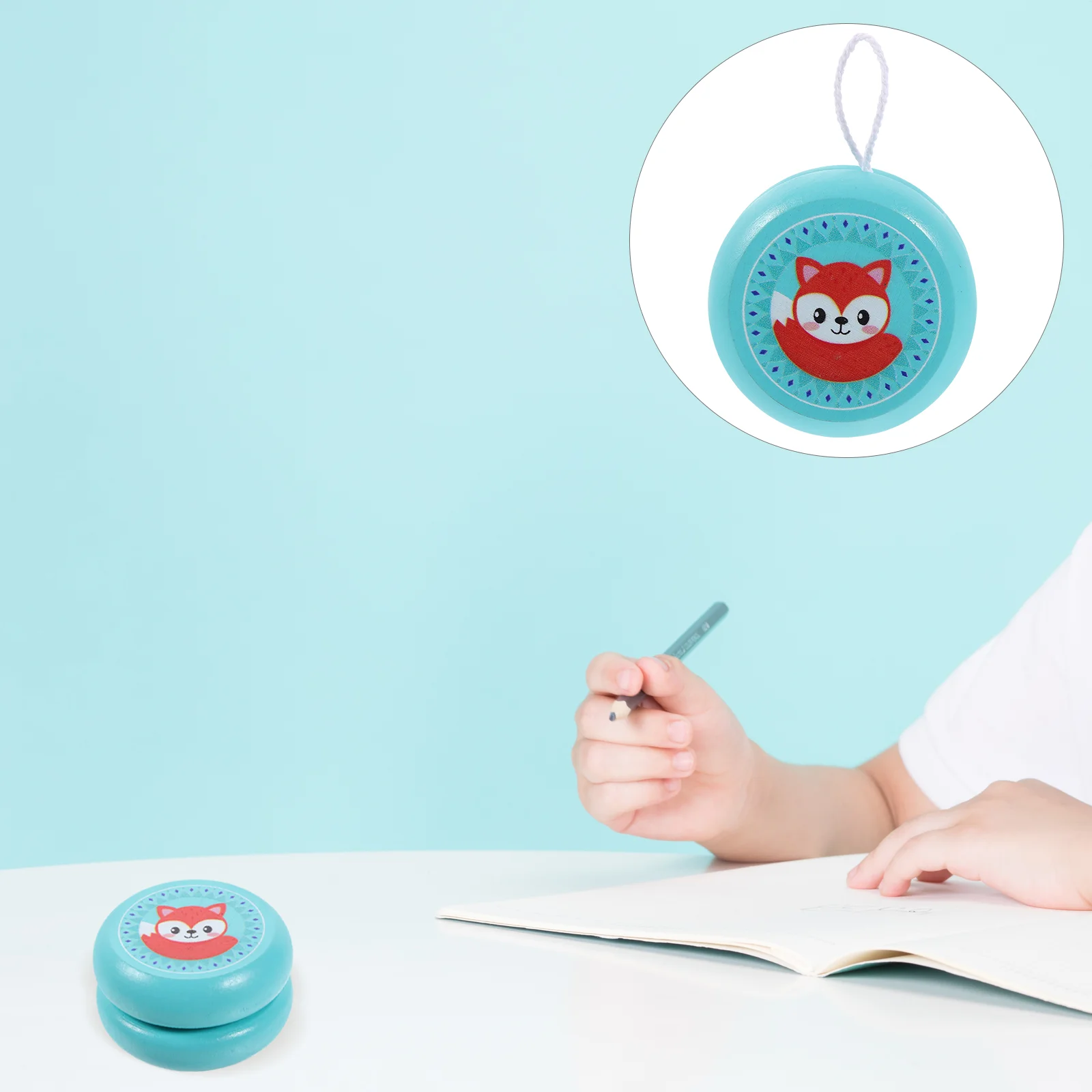 

Yo-Yo Toy Wooden Yo-Yo Ball Kids Outdoor Toy Toddler Fingertip Ball Kids Plaything