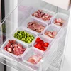 Refrigerator Food Storage Boxes Frozen Meat Fresh-keeping Boxes Portable Fruit Storage Container Food Sub-packed Kitchen Tools 5