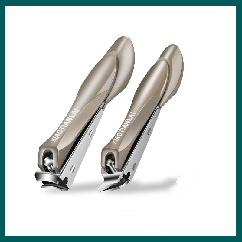 Nail Clippers Stainless Steel Sharpest Nail Cutter Duty Curved Edge for Adult Men Women Swing Out Cleaner/File nail clipper nail clippers
