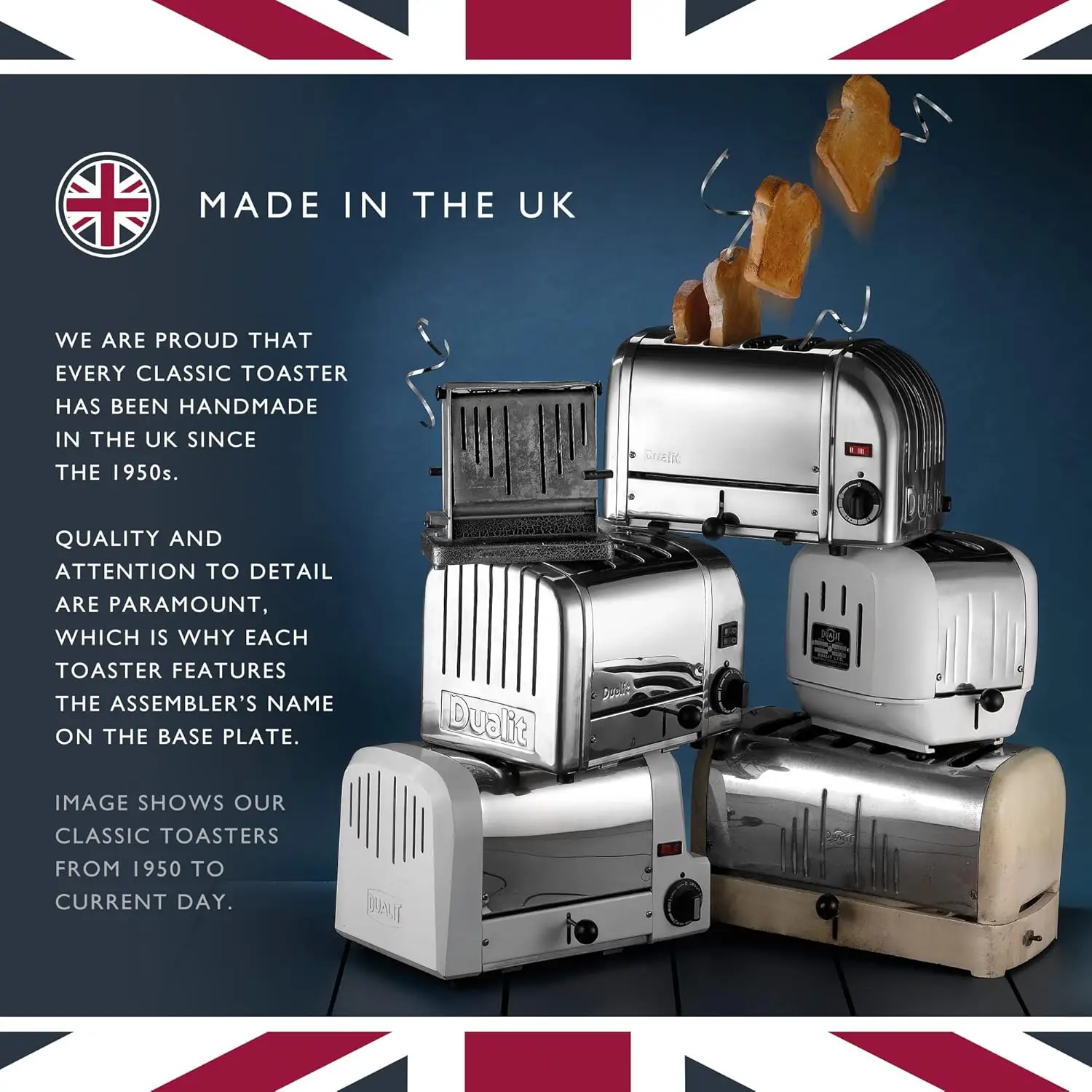Toaster - Hand Built in the UK – Replaceable ProHeat Elements - Heat One 3