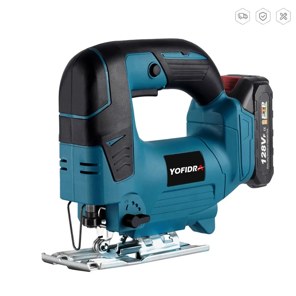 무선 전기 지그 톱, 다기능 목공 전동 공구, 마키타 18V 배터리용, 톱날 1 개 포함, 21V, 2900RPM