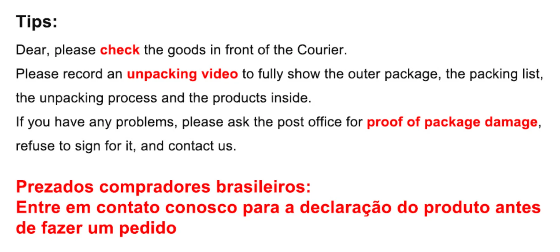 Online shopping