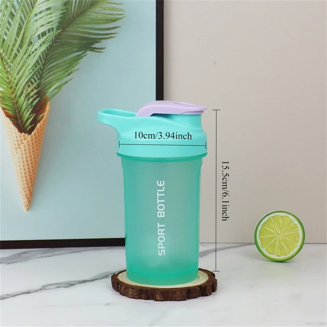 1pc Protein Powder Shaker Bottle 300ml Portable Mixing Cup  Leak Proof Water Bottle for Gym Outdoor Fitness Training Sport 6