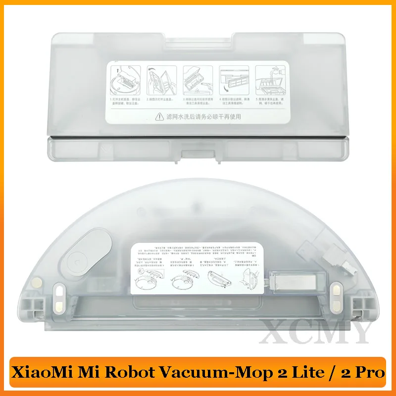 Depósito de agua para XiaoMi Mi Robot Vacuum-Mop 2 Lite / 2 Pro / MJSTL / MJST1S / MJST1SHW/BHR5044EU, piezas de filtro de tela para mopa