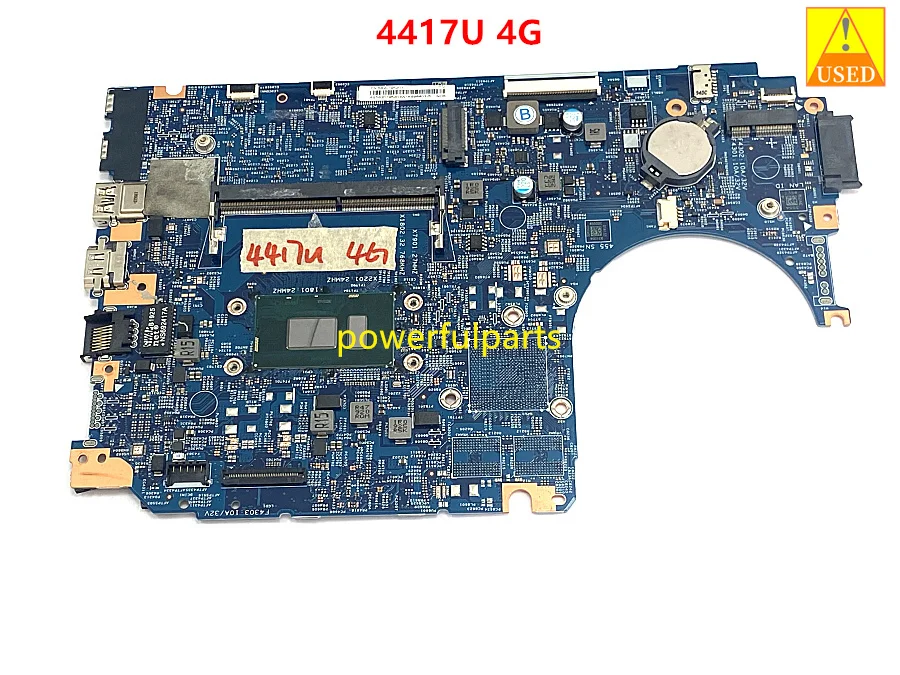 

For Lenovo V130-15IKB Laptop Motherboard With Celeron 4417U 4G Ram 5B20T95203 17807-3M 448.0DC05.003M Used Working Good
