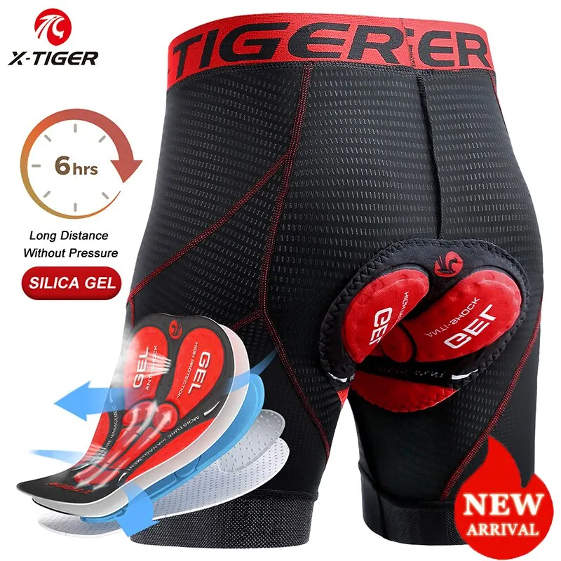 Breathable Shockproof Gel-Padded Cycling Shorts