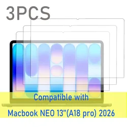 3 - Pack Premium Tempered Glass Screen Protector for 13 - Inch Laptops - 9H Anti - Scratch Protective Film (3PCS)