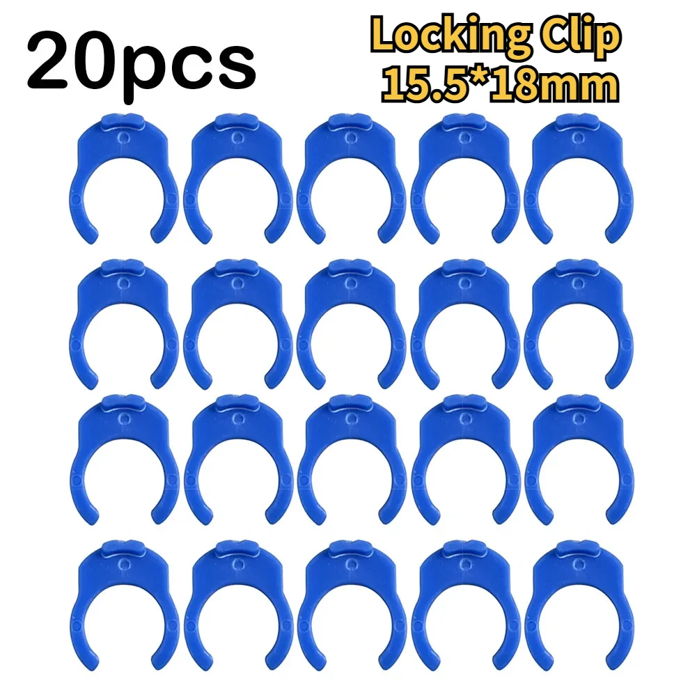 20Pcs Locking Clip For RO Reverse Osmosis Water Filter Fittings Locking Clip Water Filter Parts Home Appliance Replacement  Part